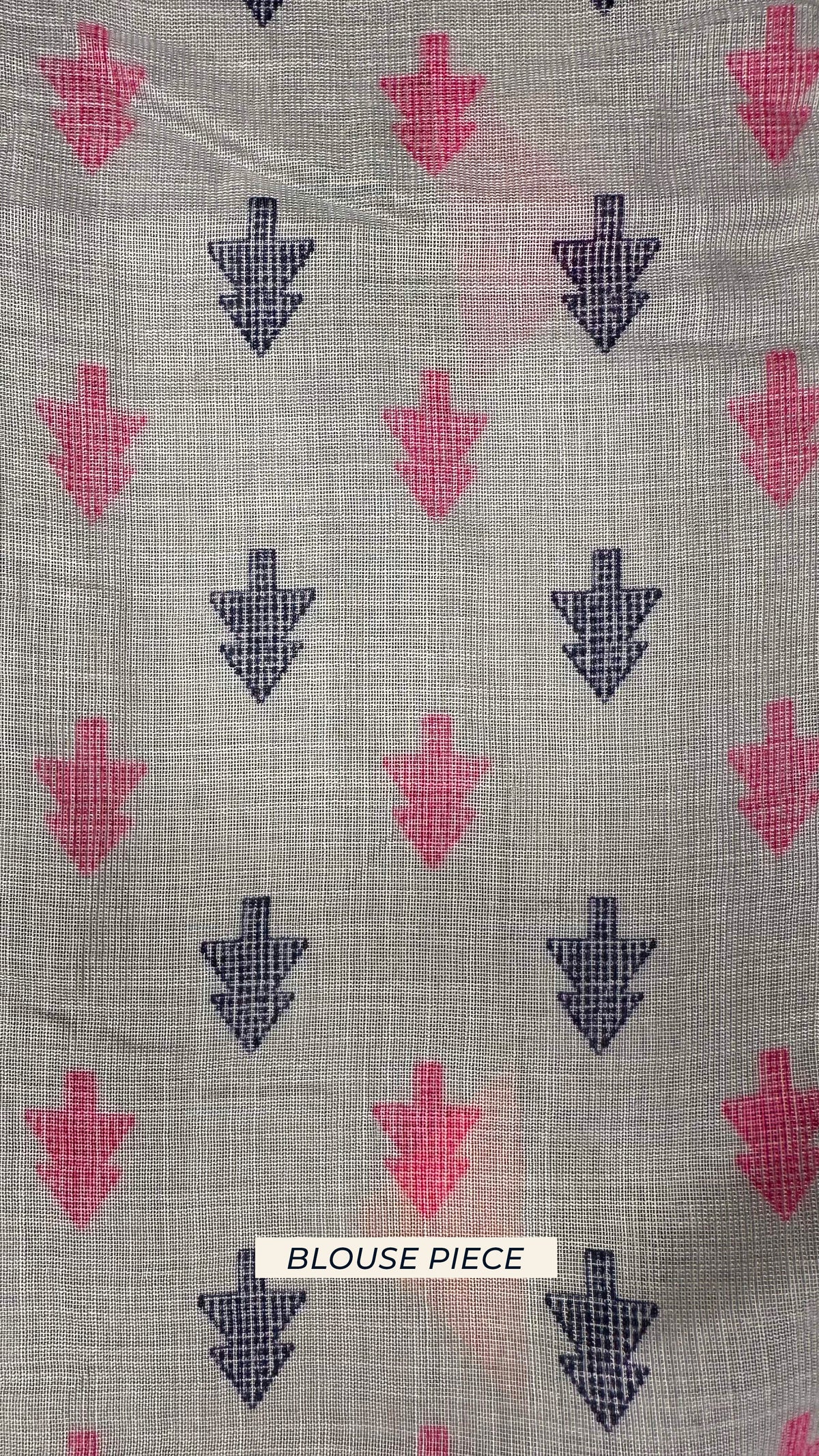 Geometric Vibes | Blend of Cotton and Linen Saree