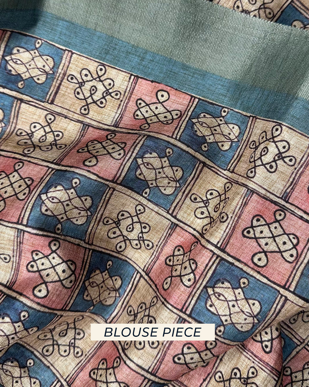 Kaatha Wavy | Tissue Cotton Saree