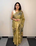 Kaatha Flower | Tissue Cotton Saree