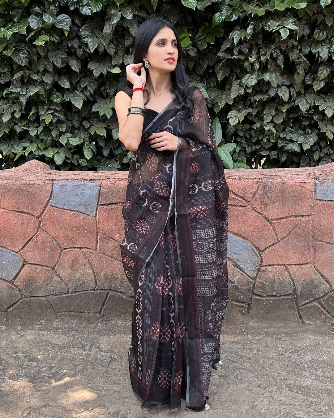 Manika | Peacock Pink Cotton Super Net Saree