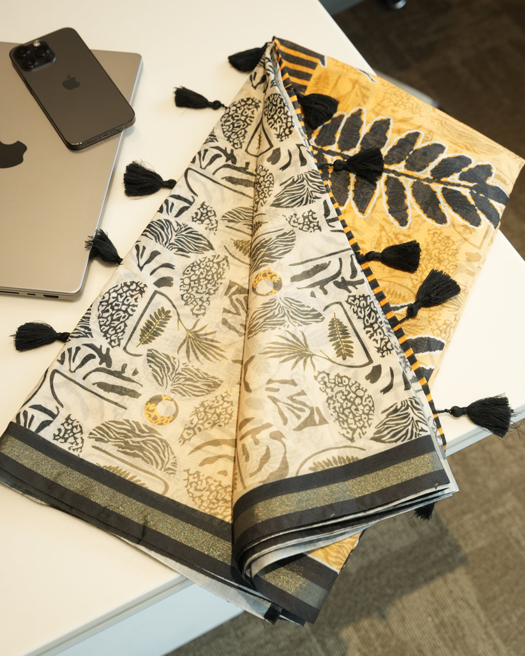Ira Bloom | Poly cotton saree