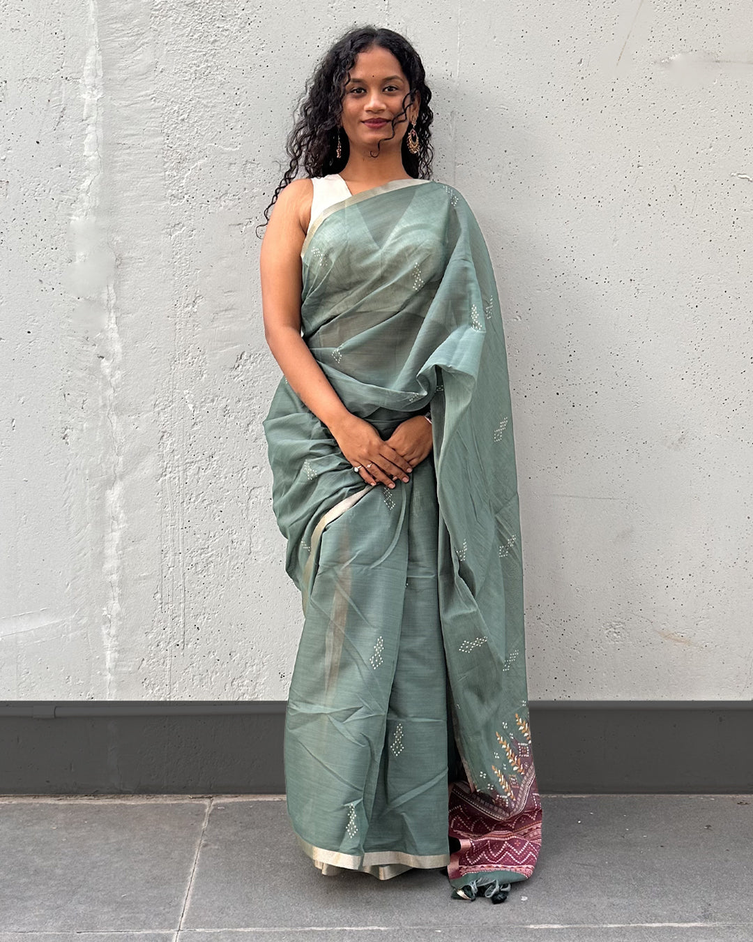 Madhumati | Tussar Cotton Saree