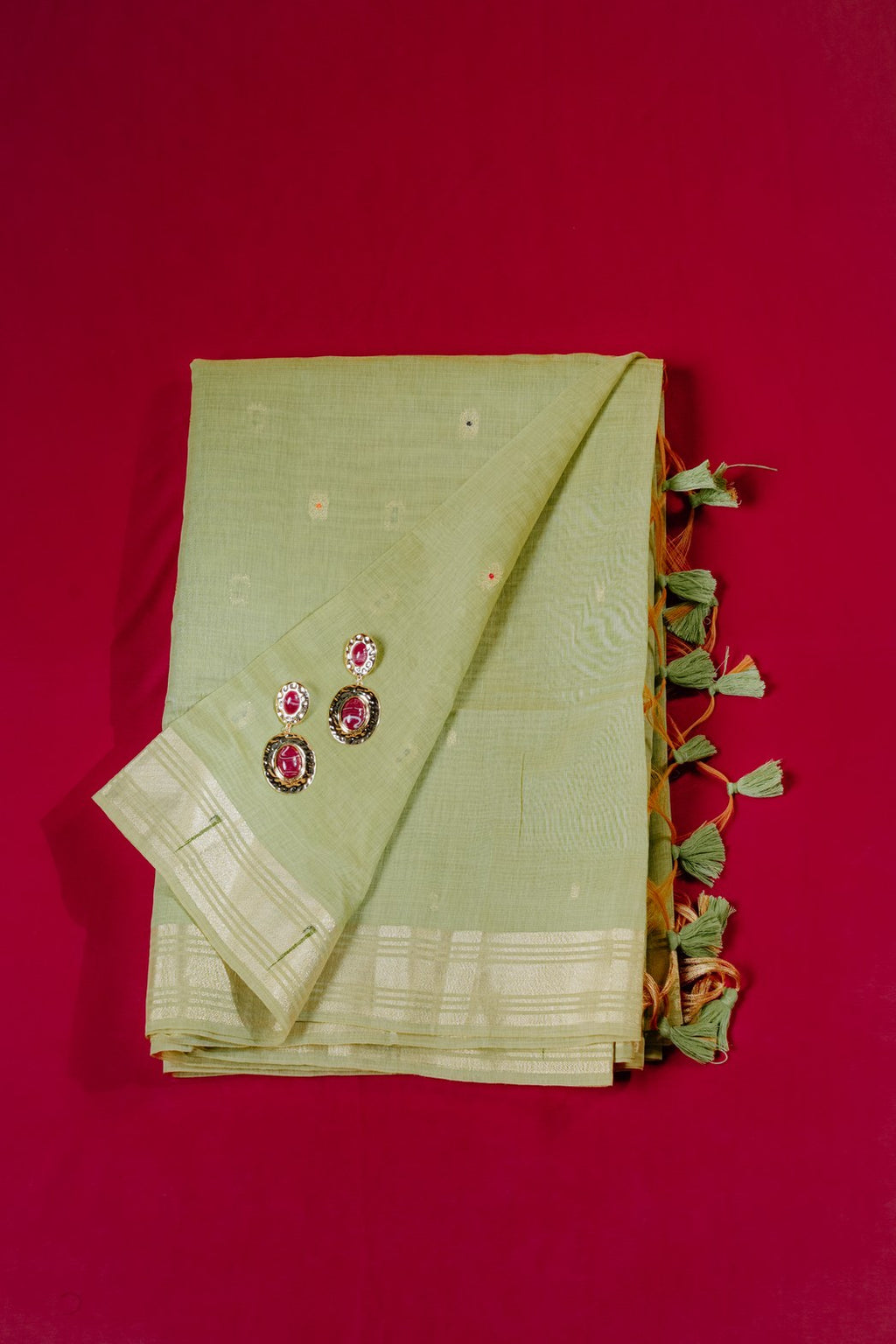 Kasturi | Jamdhani cotton silk