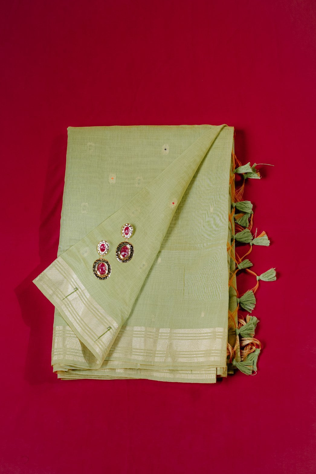 Kasturi | Jamdhani cotton silk