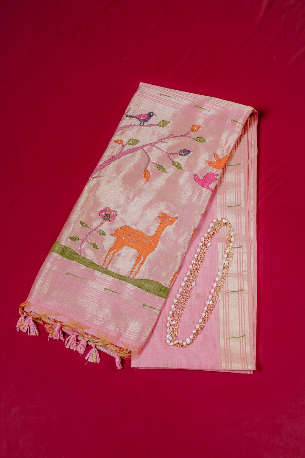 Kasturi | Jamdhani cotton silk