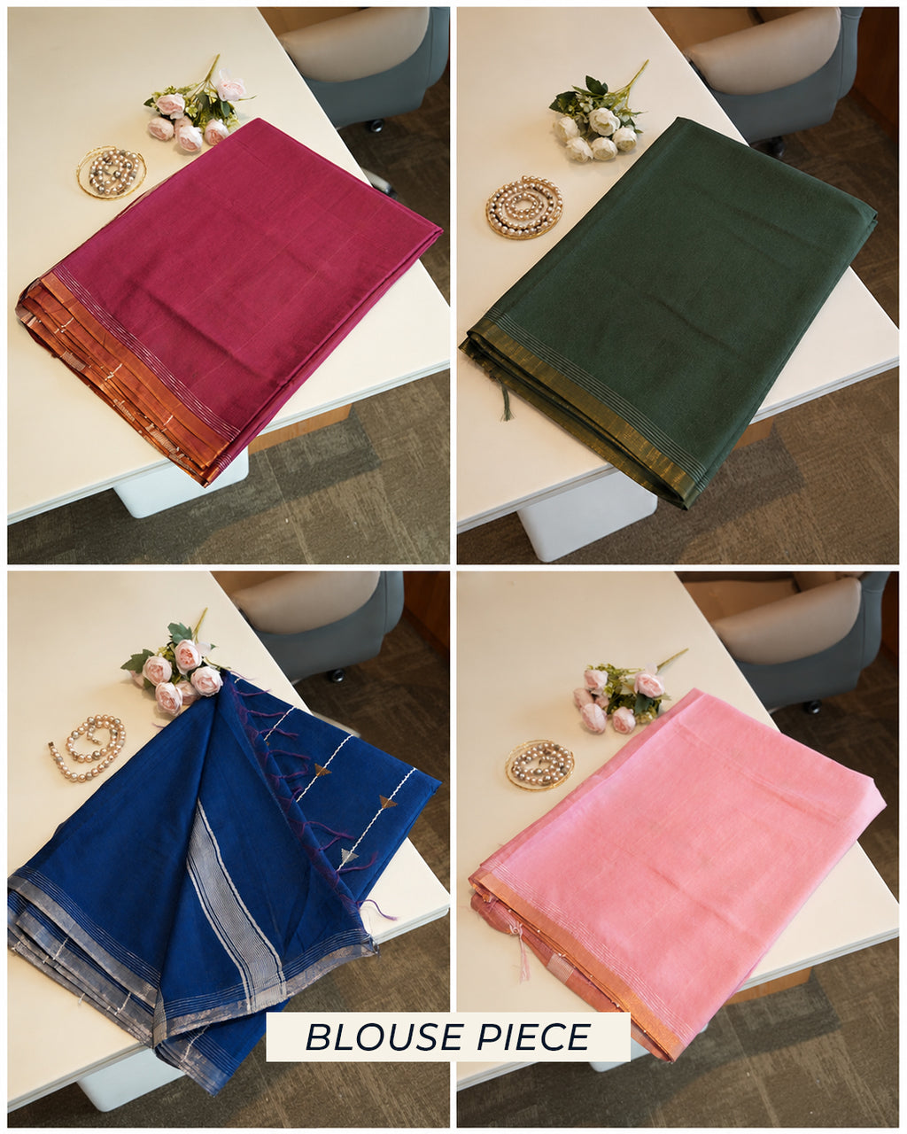 Soumya Handloom | Mulberry Cotton Silk Saree
