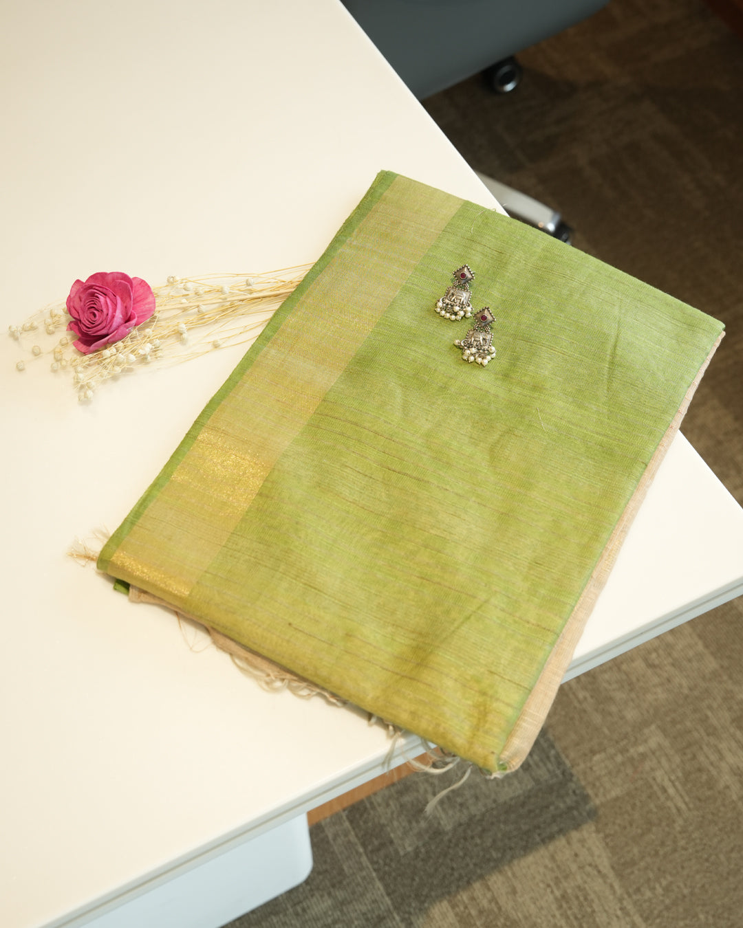 Timeless Linen | Cotton Linen Saree