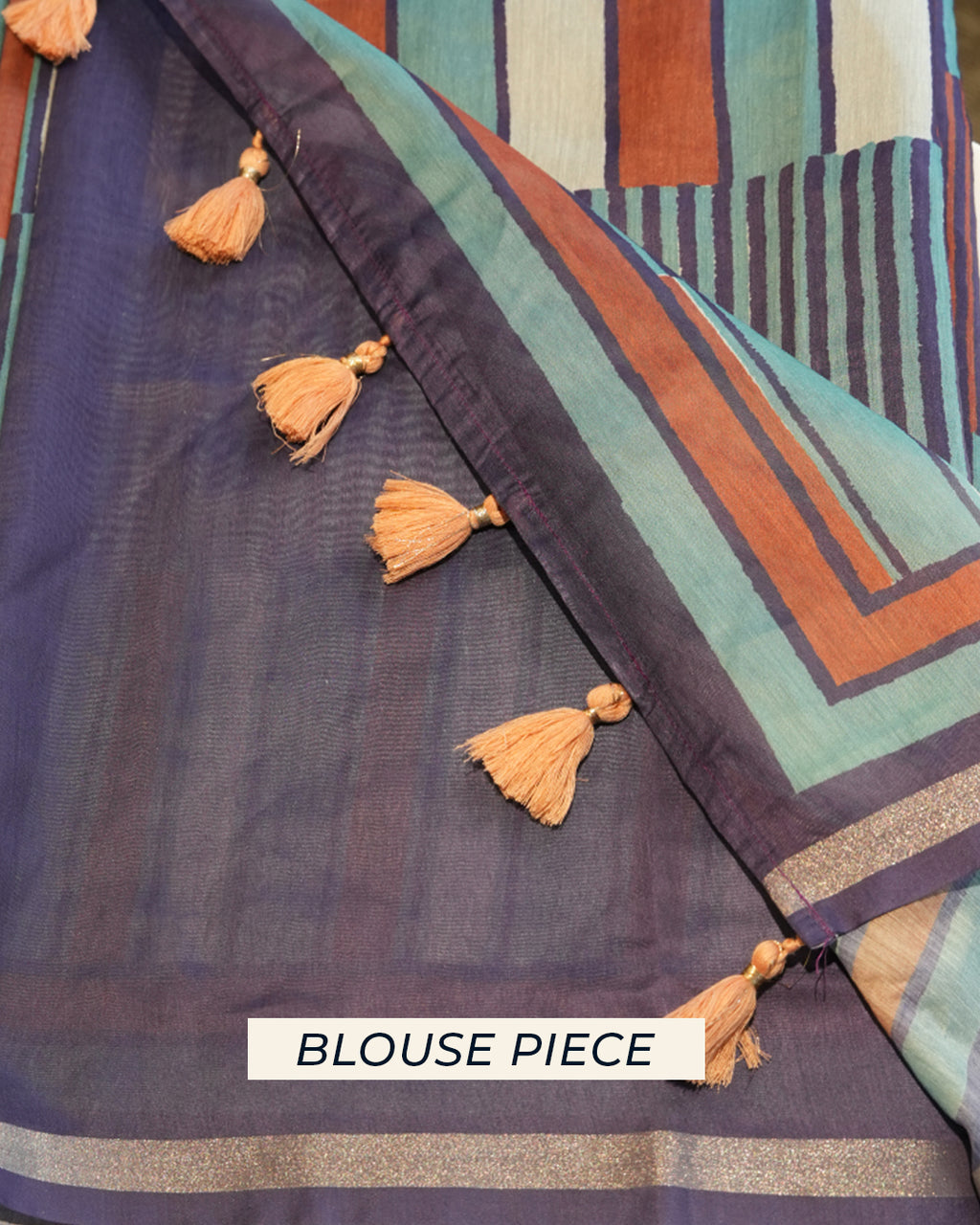 Urban Stripes | Poly cotton saree