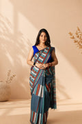 Urban Stripes | Poly cotton saree