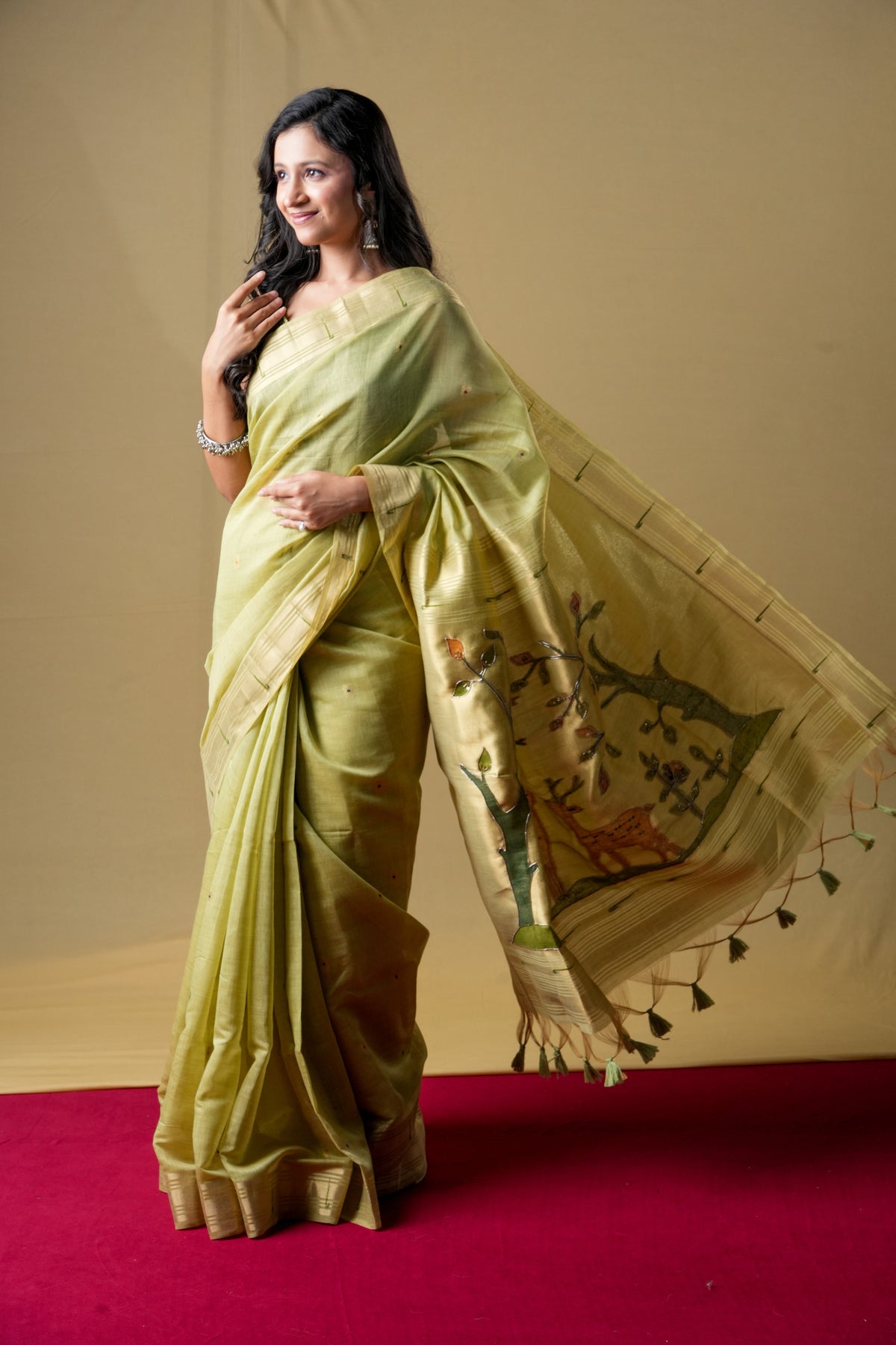 Kasturi | Jamdhani cotton silk new