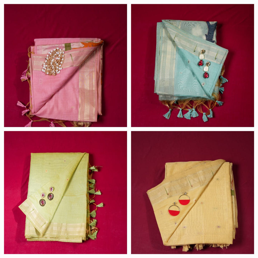 Kasturi | Jamdhani cotton silk