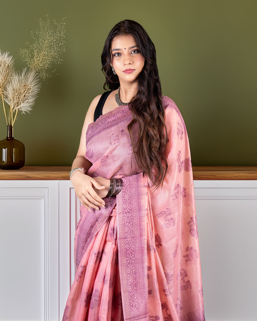 Stone-Age Era | Cotton Saree - Rajathee Sarees