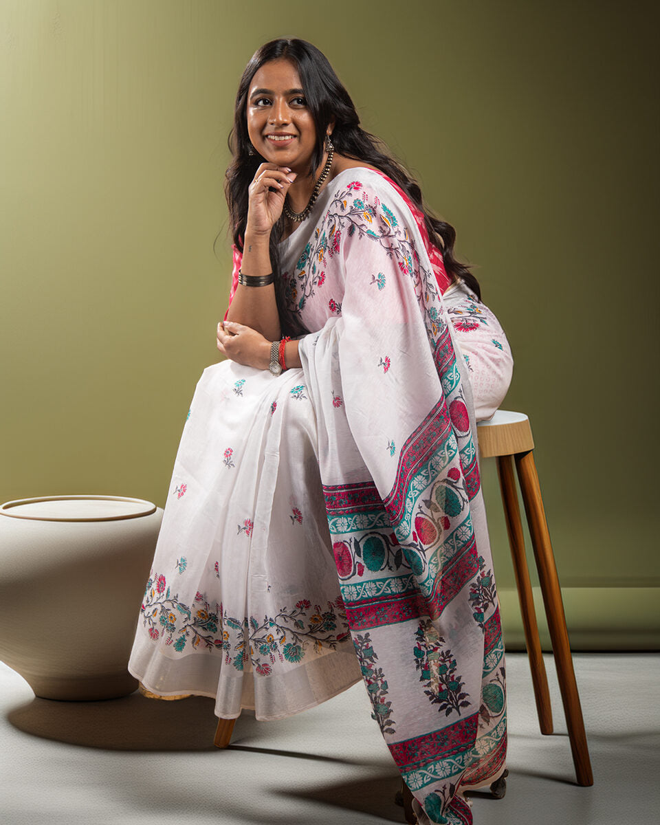 Chandani | Vanyaa Mul Cotton Saree